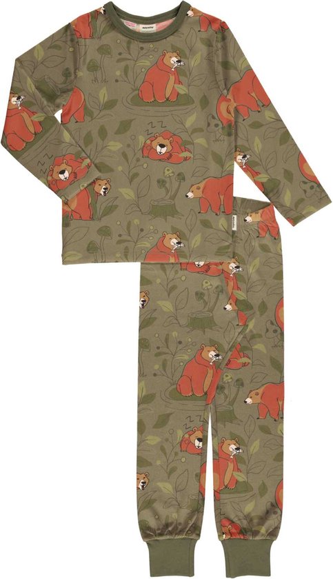Pyjama Set LS GENTLE BROWN BEAR 98/104