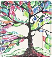 Shop4 - Kobo Libra H2O Cover - Couverture de livre Colorful Tree