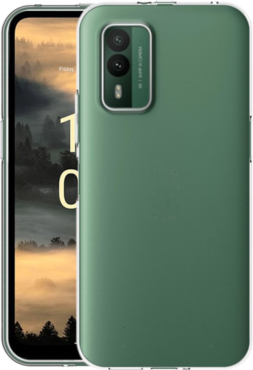 TPU Back Cover Hoesje voor de Nokia XR21 Transparant