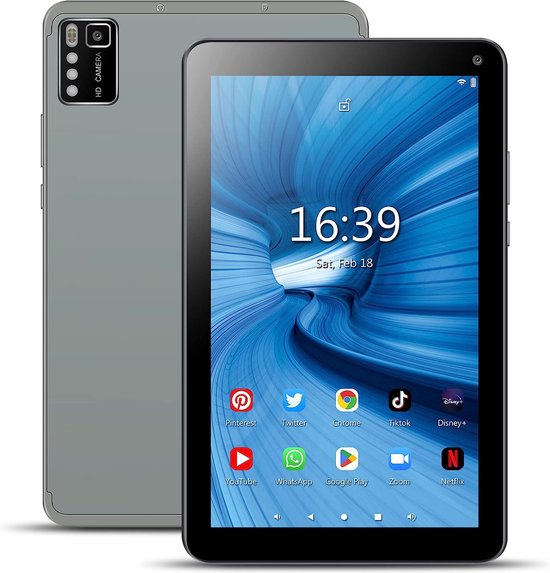 Tablette 7 pouces - WiFi - 32 Go - 3 Go RAM - 7 pouces - Android 11 -  Bluetooth - Dual