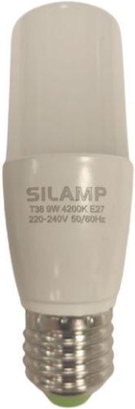 Gloeilamp E27 LED 9W 220V T38 360 ° - Wit licht - Overig - Wit Neutre 4000K - 5500K - SILUMEN