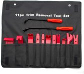 13-delig Auto Auto Trim Removal Tool, Deurpaneel Window Moulding Bekleding Bevestigingsclip Removal Tool Kit set - 2 Bevestigingsverwijderaars inbegrepen