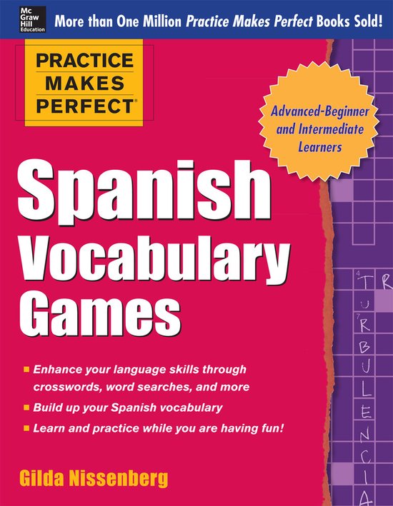 Practice Make Perfect Spanish Vocab Game - cover