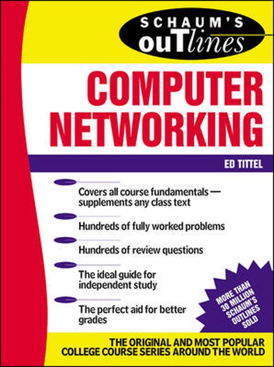 Schaum'S Outline Of Computer Networking - cover