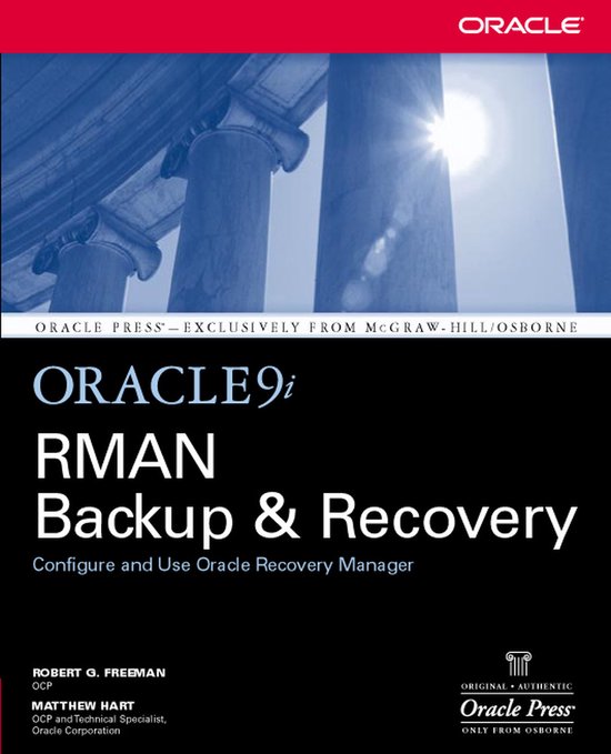 Oracle9i RMAN Backup & Recovery - cover