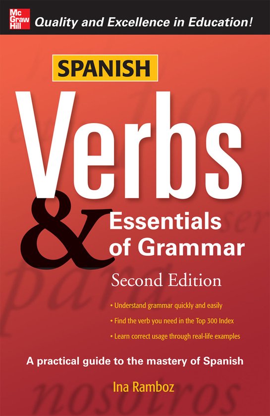 Spanish Verbs & Essentials Of Grammar - cover