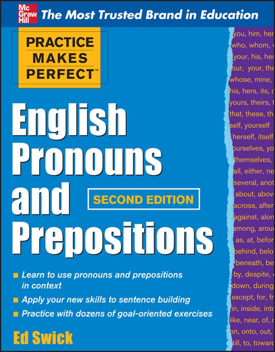 Practice Makes Perfect English Pronouns And Prepositions - cover