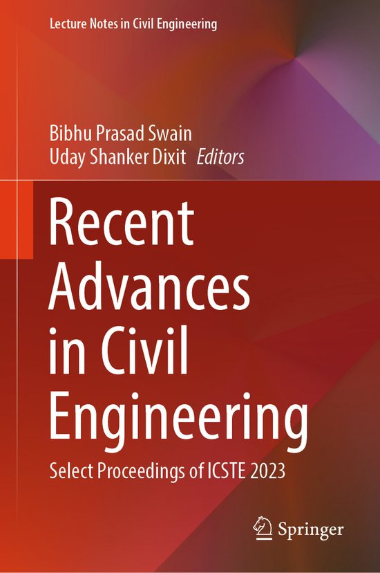 Lecture Notes in Civil Engineering431- Recent Advances in Ci ... - cover