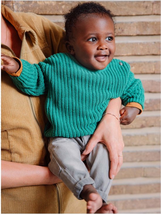 Kids Gallery baby trui Jongens Kleding Groen Maat 56 bol
