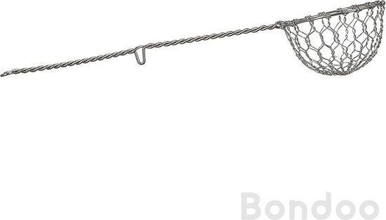 Bondoo Fondue netjes - fondue-netjes 4 stuks - Fondue mandjes - Fondue zeef - Chinese fondue - Fonduevorkjes 23.5cm - 4 stuks van Bondoo — afbeelding 3