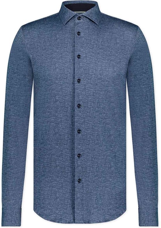 Blue Industry Overhemd Print Donkerblauw Maat 43 Heren Overhemden Casual bol