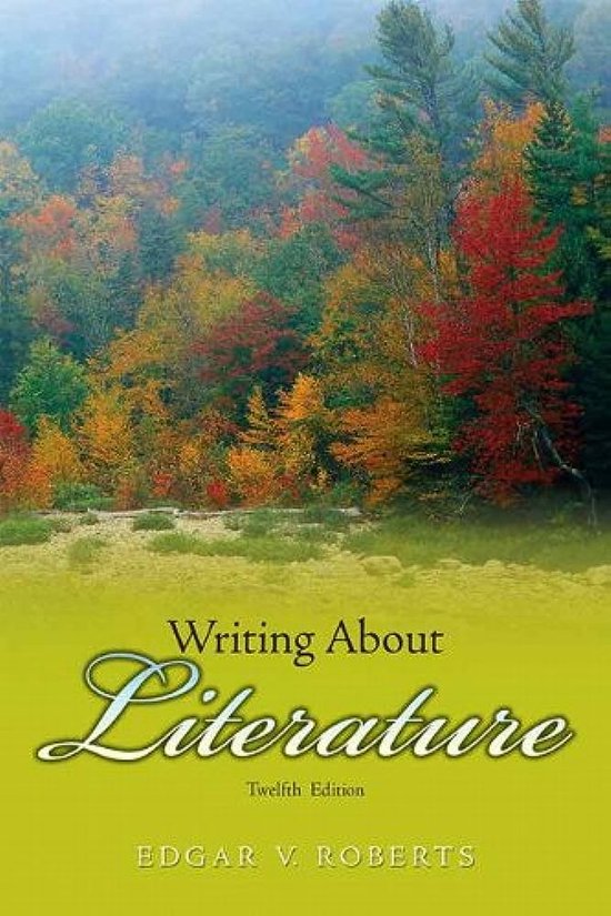 9780205719945 - Writing About Literature (12th Edition) Paperback