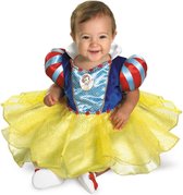 Smiffys - Disney Snow White Classic Kostuum Jurk Kinderen - 12-18 maanden - Multicolours