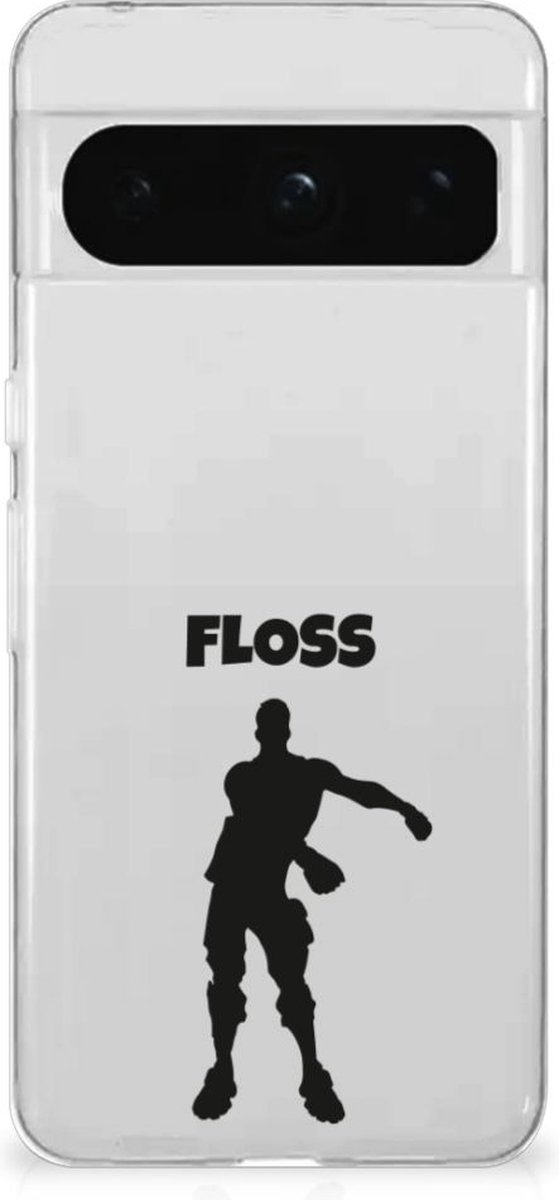 Google Pixel 8 Pro Telefoonhoesje met Naam Floss