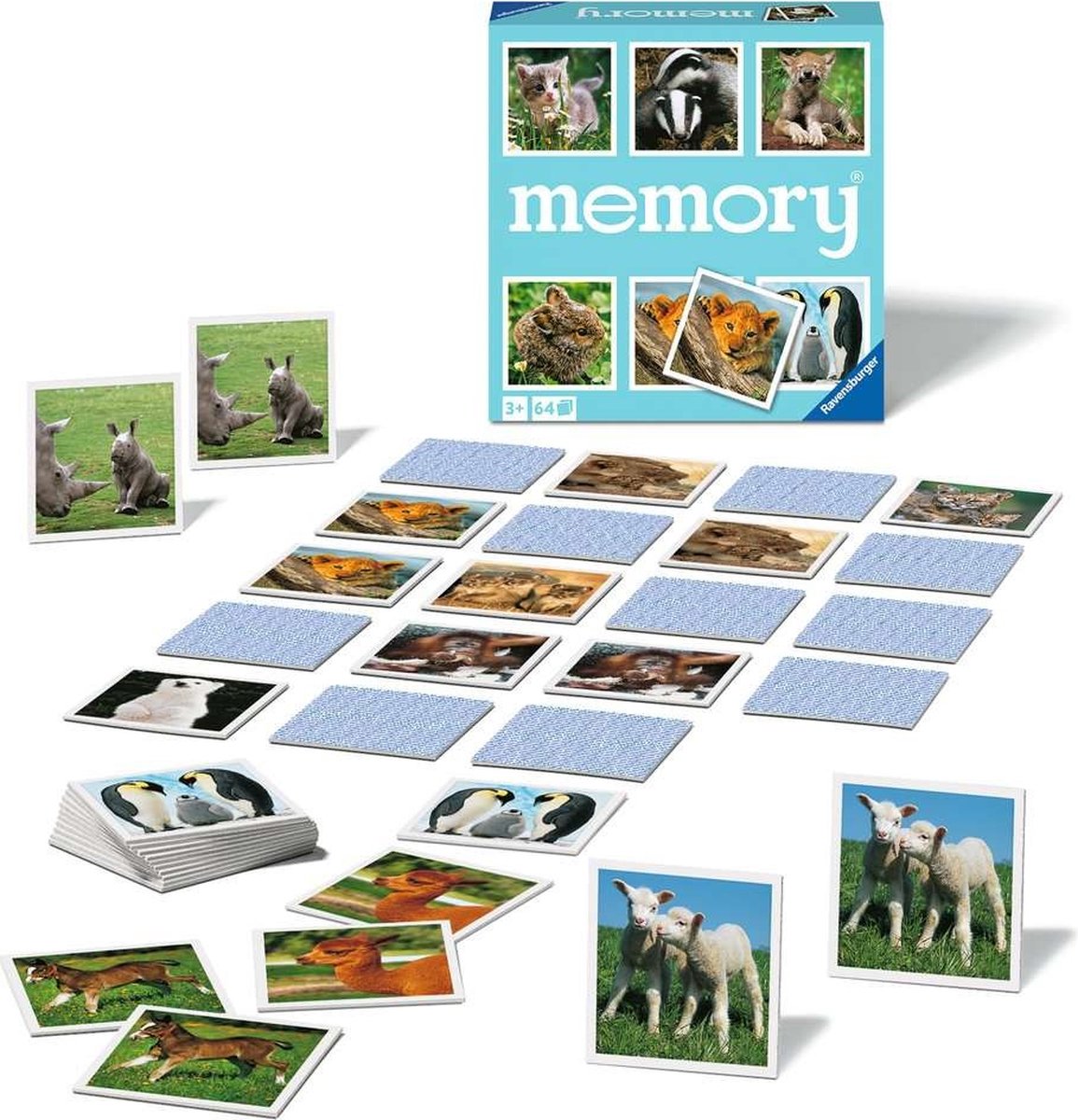 Ravensburger Animal babies memory® — afbeelding 4