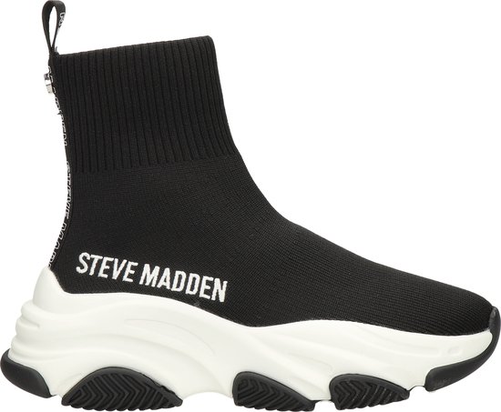 Steve Madden Prodigy dames sneaker - Zwart wit - Maat 40