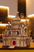 Wood Trick - Modélisme Puzzle 3D en bois ' Dragon Castle' ("Château du Dragon") - 978 pièces - Geen besoin de colle ni de peinture !