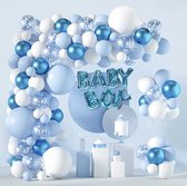 FeestmetJoep® Ballonnenboog babyshower jongen - Versiering & Decoratie