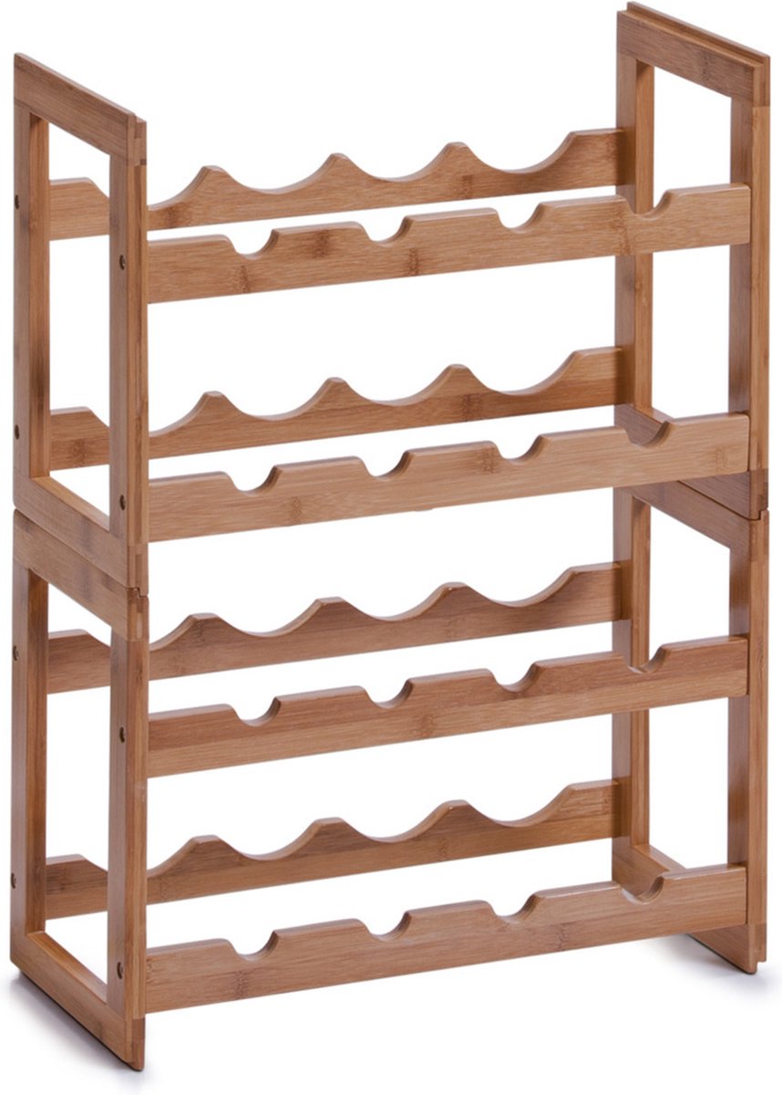 Luxe Houten Wijnrek - Wijn Rek Hout - Wijnflesrek - Flessenrek