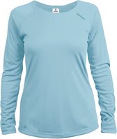 Vapor Apparel - UV-shirt met lange mouwen voor dames - lichtblauw - maat M