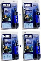 Mini SP128 Waterfilter Set - 4x Blauw