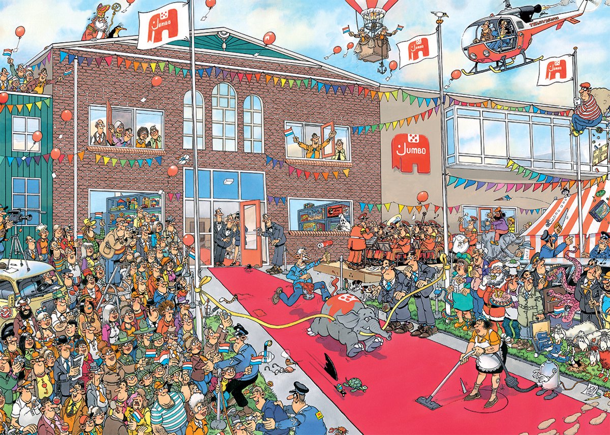 Biljarten - 1000 stukjes - Jan van Haasteren puzzels