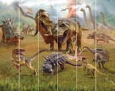 Papier peint pour enfants - Dinosaur Kingdom - 6 panneaux