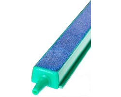 Aquarium Lucht Gordijn 30 cm / 12 inch - Aquarium Beluchting Steen Solide met plastic verstevigingen aan de zijkant en onderkant - ALLEEN voor 4mm luchtslangen - Air Curtain - Bubble Stone