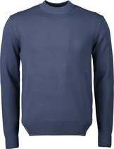 Dstrezzed Fell Mock Neck Truien & Vesten Heren - Sweater - Hoodie - Vest- Blauw - Maat S