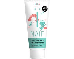 Naïf - 2-in-1 Shampoo & Conditioner - Kids - Haarverzorging - Natuurlijke Ingrediënten - Verzorgend - 200ml