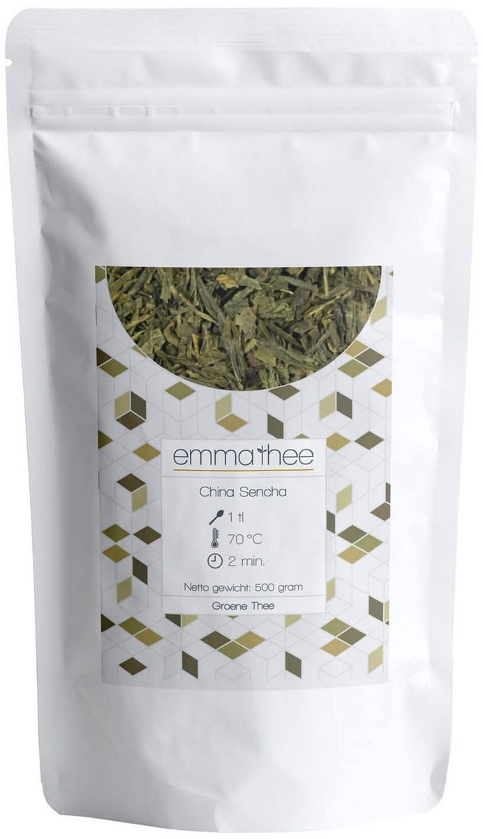 China Sencha 500 Gram - Losse Thee - Puur & Natuurlijk - Fris & Groen