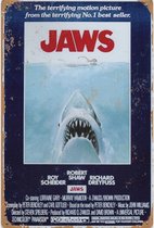 Wandbord Movie Film Klassieker - Jaws