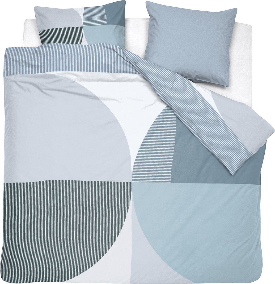 Cinderella Dekbedovertrekset katoen 260 x 200/220 cm knut Blauw + 2 kussenslopen 60x70