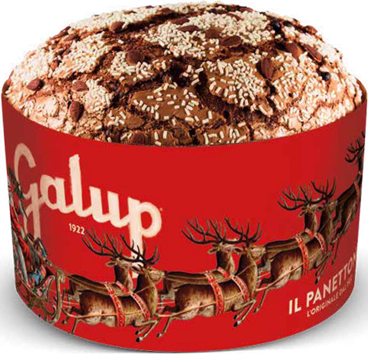 Natale Galup panettone GRAN GALUP PANETTONE TRADITIONEEL KINGSIZE - KERSTEDITIE 2Kg