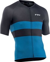 Northwave Blade Air Jersey Met Korte Mouwen Blauw XL Man