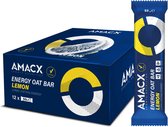 Amacx Energy Oat Bar - Energiereep - Sportvoeding - Powerbar - Lemon - 12 pack