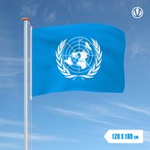 Vlag Verenigde Naties 120x180cm