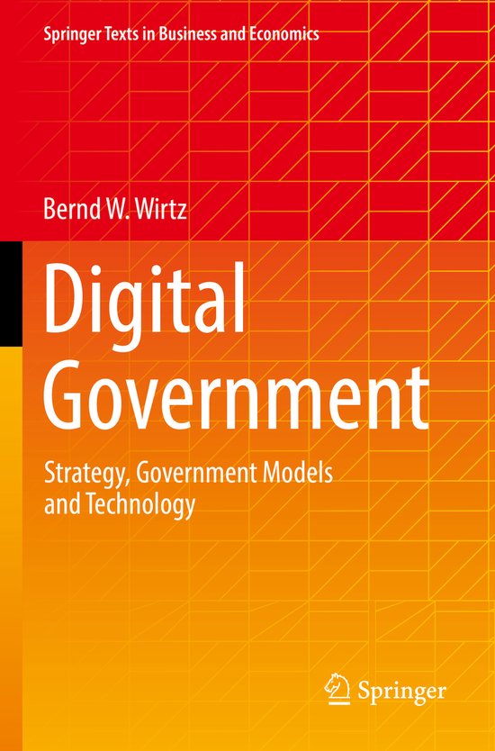 Springer Texts in Business and Economics- Digital Government - cover