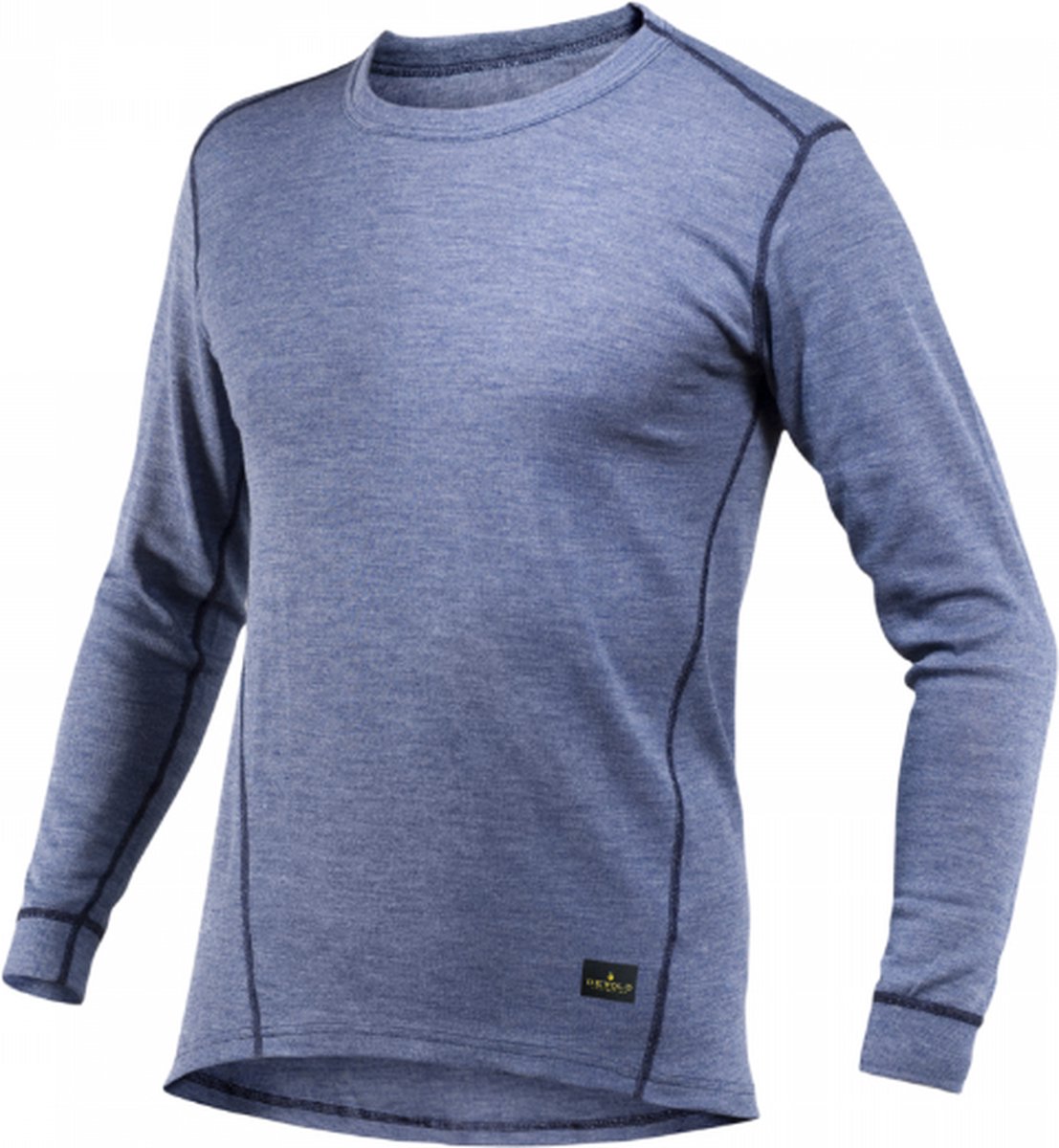 Devold Protection Vlamvertragend Shirt - Blauw maat M – Longsleeve Thermo shirt