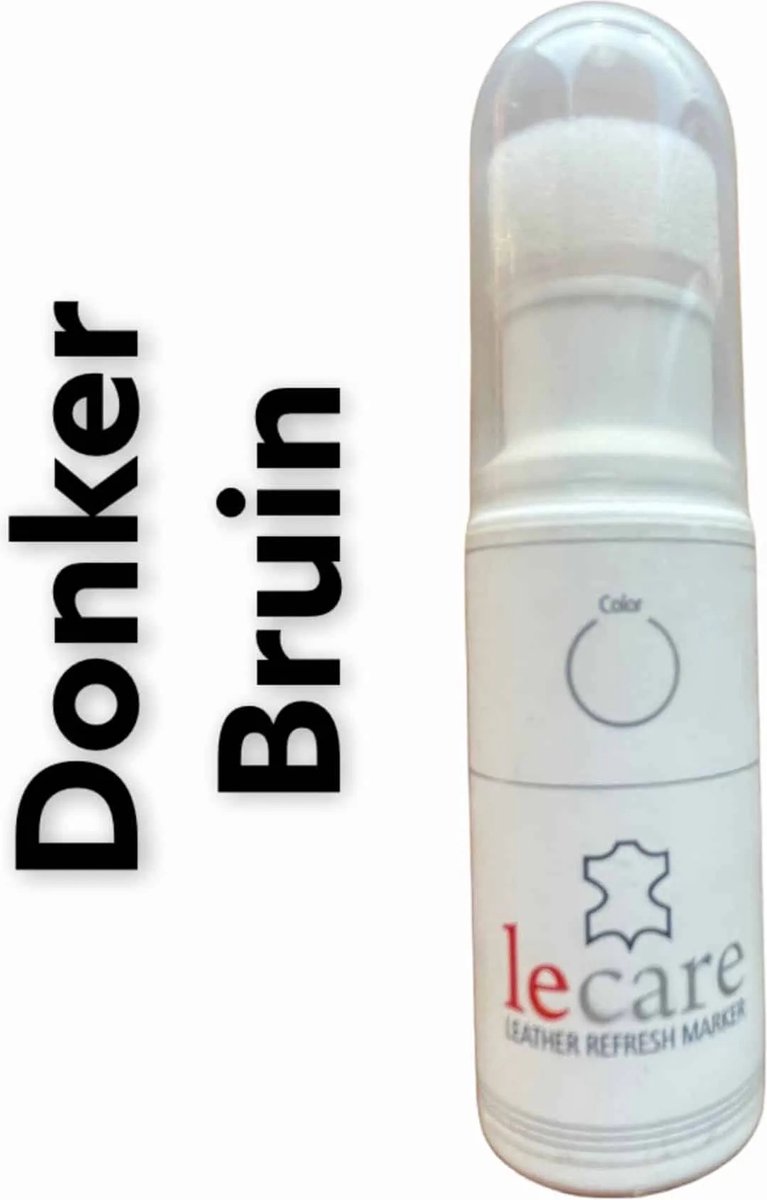 Kanten verf voor hakken en zolen Donker Bruin