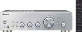 Pioneer A-40AE Silver Geïntegreerde versterker | 2.0 | Speaker A/B | Tone Control | Loudness | Analoge ingangen | Phono MM | Digitale ingangen | Source Direct | Hoofdtelefoonuitgang | Afstandsbediening | Totaal uitgangsvermogen: 2x 60 W