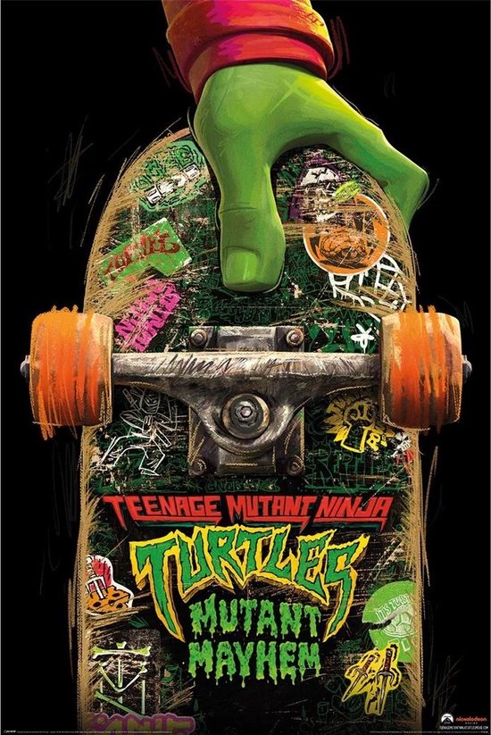 Teenage Mutant Ninja Turtles: Mutant Mayhem Donatello on a