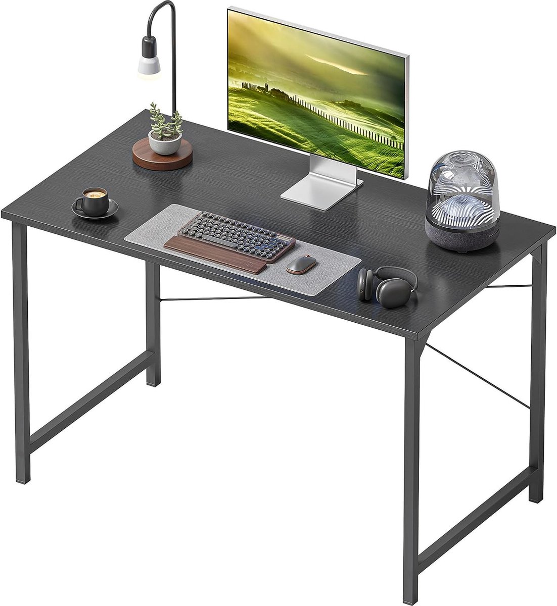 Exxen Bureau de Gaming LED Table d' Ordinateur Bureau PC ergonomique -  Table de Gaming