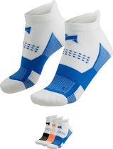 Xtreme - Fitness sneakersokken - Unisex - Multi wit - 39/42 - 3-Paar - Fitness sokken heren - Fitness sokken dames