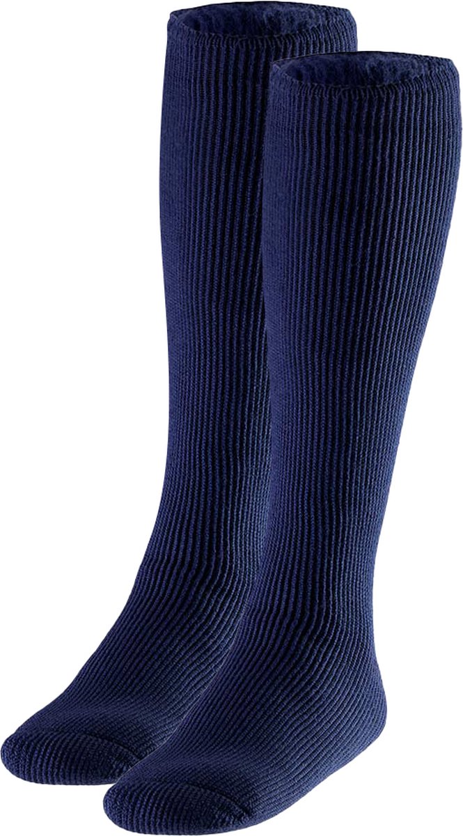 Kniekousen thermo heren - 41/46 - Marine Blauw - 1 Stuk