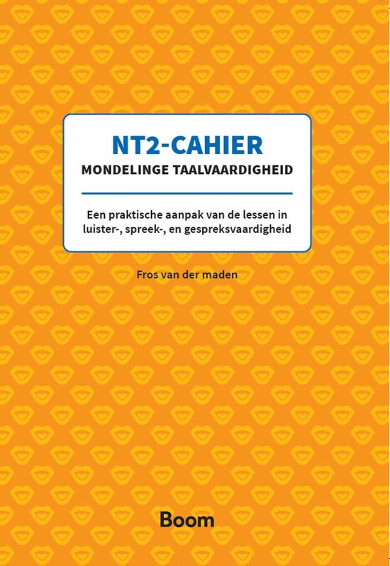 NT2-cahier Mondelinge taalvaardigheid - cover