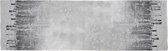 Clayre & Eef Chemin de table 41x140 cm Gris Polyester Arbre Nappe