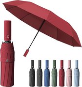 Premium paraplu met lotuseffect | Stormbestendig, winddicht, compact, automatisch open-dicht systeem | nobele en elegante paraplu | stijlvolle opvouwbare paraplu (paraplu)