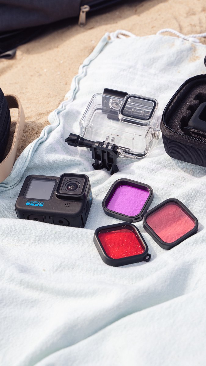 MOJOGEAR Duikfilters voor MOJOGEAR waterdichte behuizing GoPro Hero 9,10,11 en 12 thumbnail 5