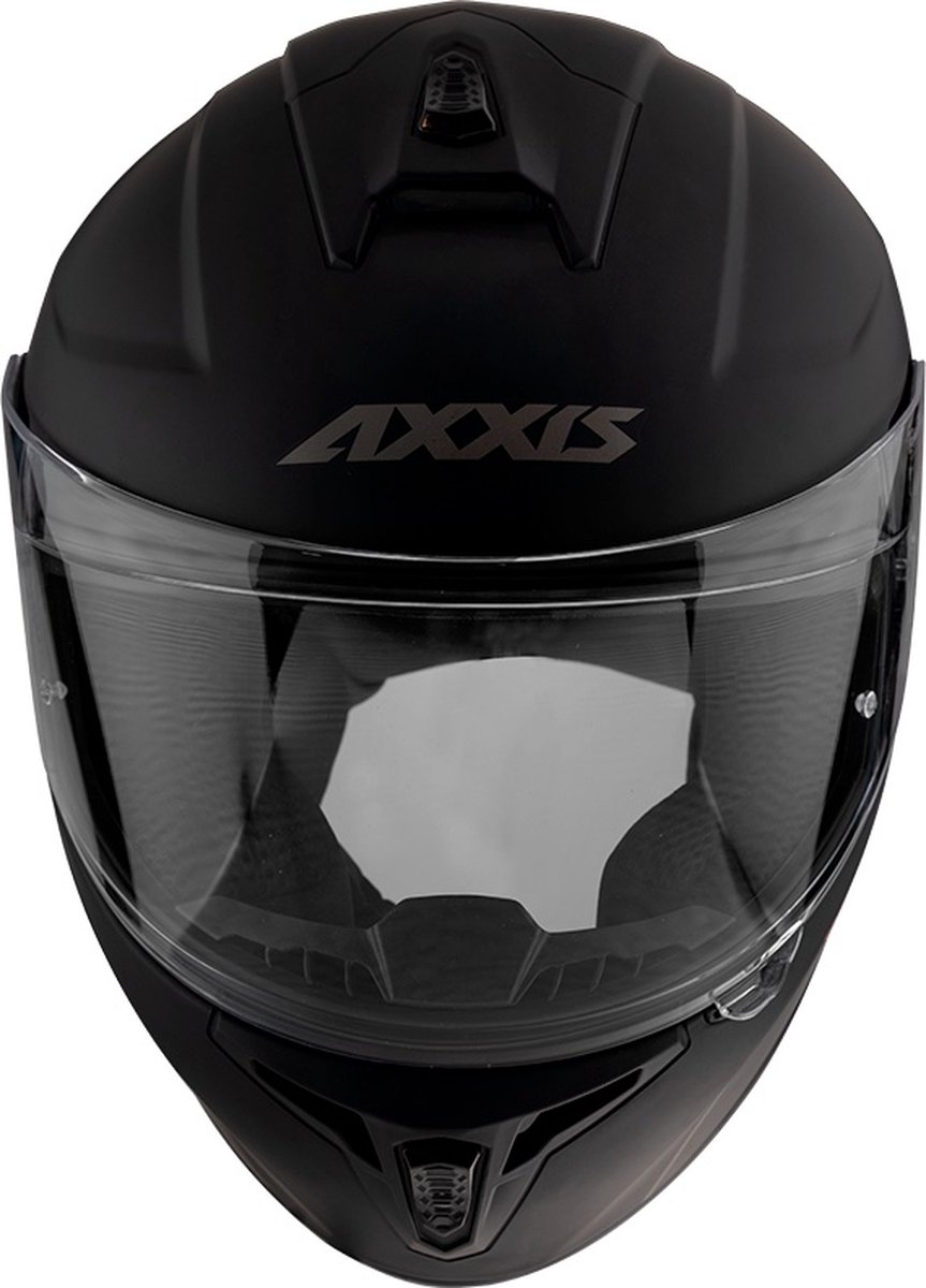 Helm Axxis Draken Solid Mat Zwart XXL
